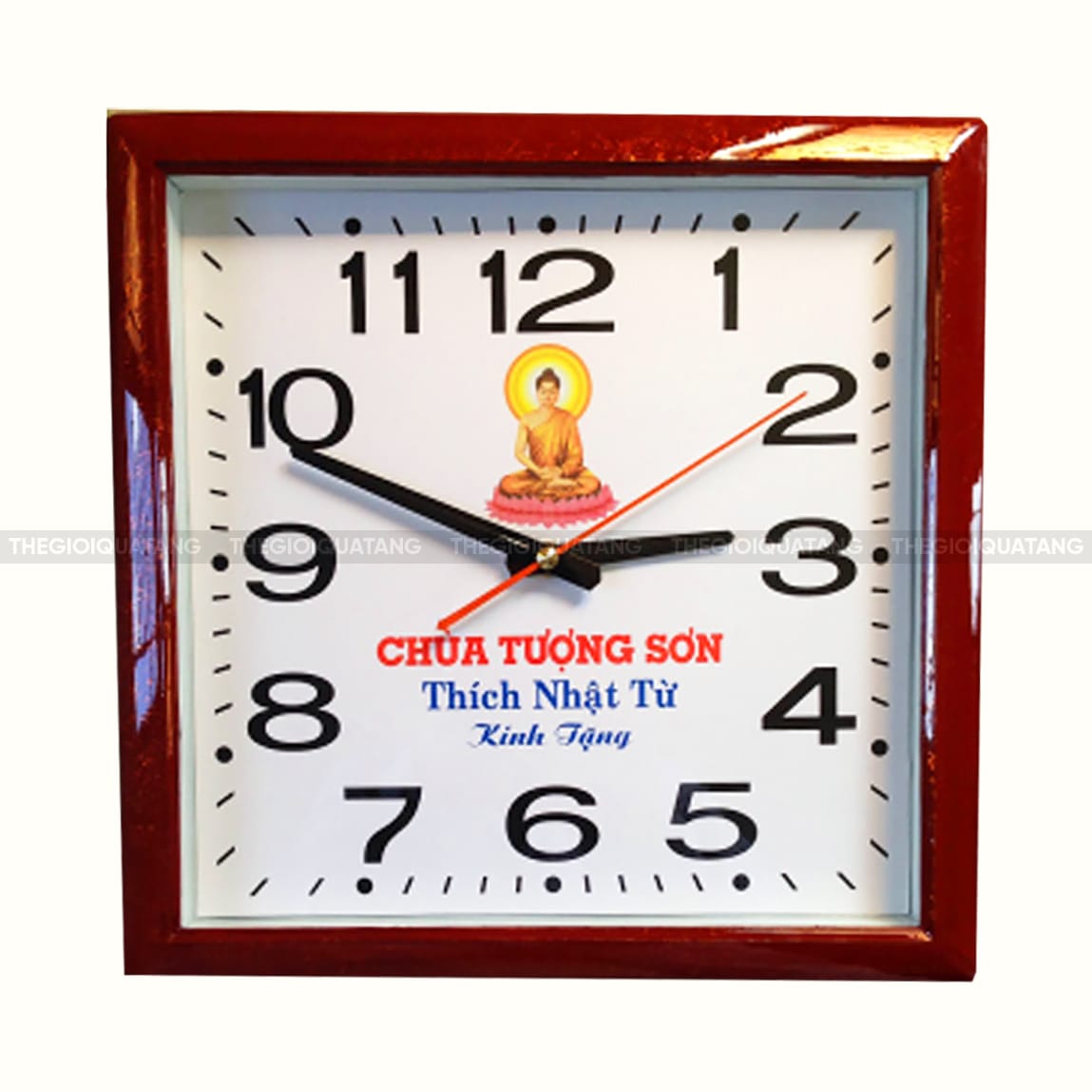 Sản phẩm đồng hồ vuông treo tường chất lượng cao 2