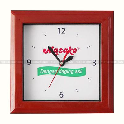 Sản xuất đồng hồ treo tường vuông miễn phí thiết kế 2