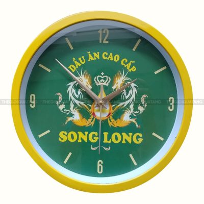 Thiết kế đồng hồ treo tường hình tròn theo yêu cầu 2