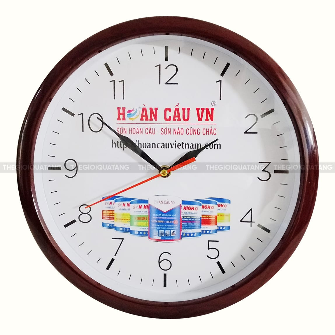 Xưởng in logo đồng hồ treo tường chuyên nghiệp 1