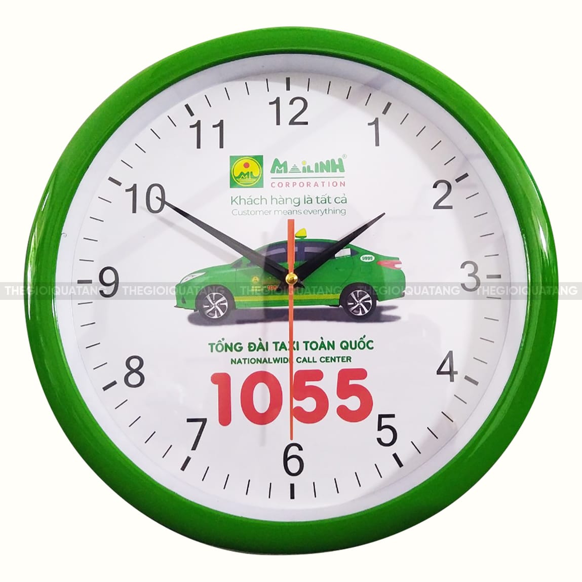 Xưởng in logo lên đồng hồ treo tường giá rẻ 1