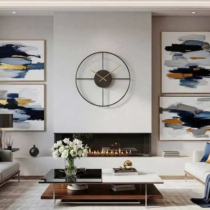 Bí quyết chọn đồng hồ treo tường hài hòa với phong cách thiết kế nhà