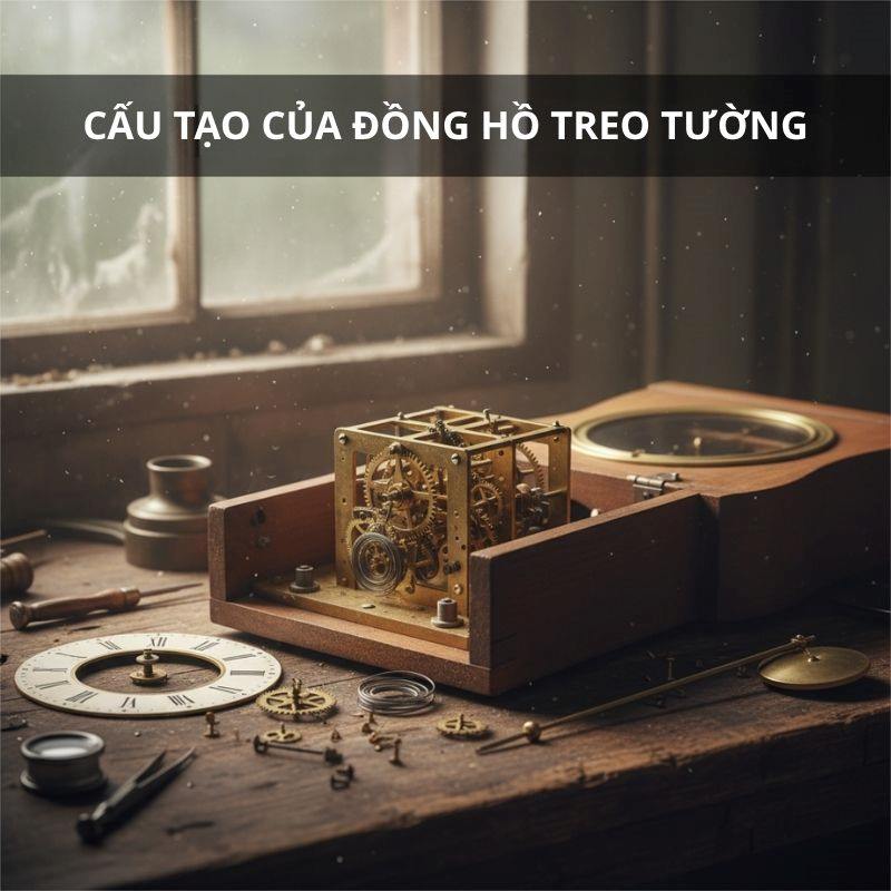 Cấu tạo của đồng hồ treo tường