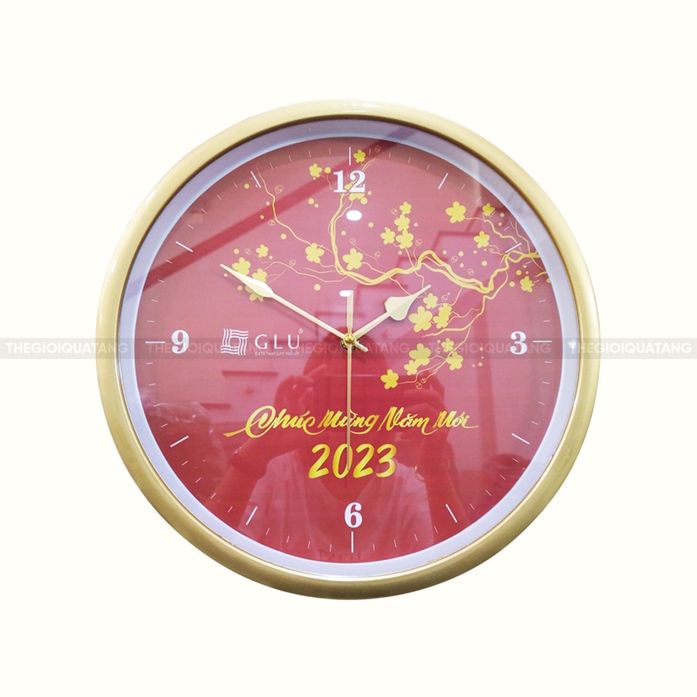 Đồng hồ in logo công ty 1