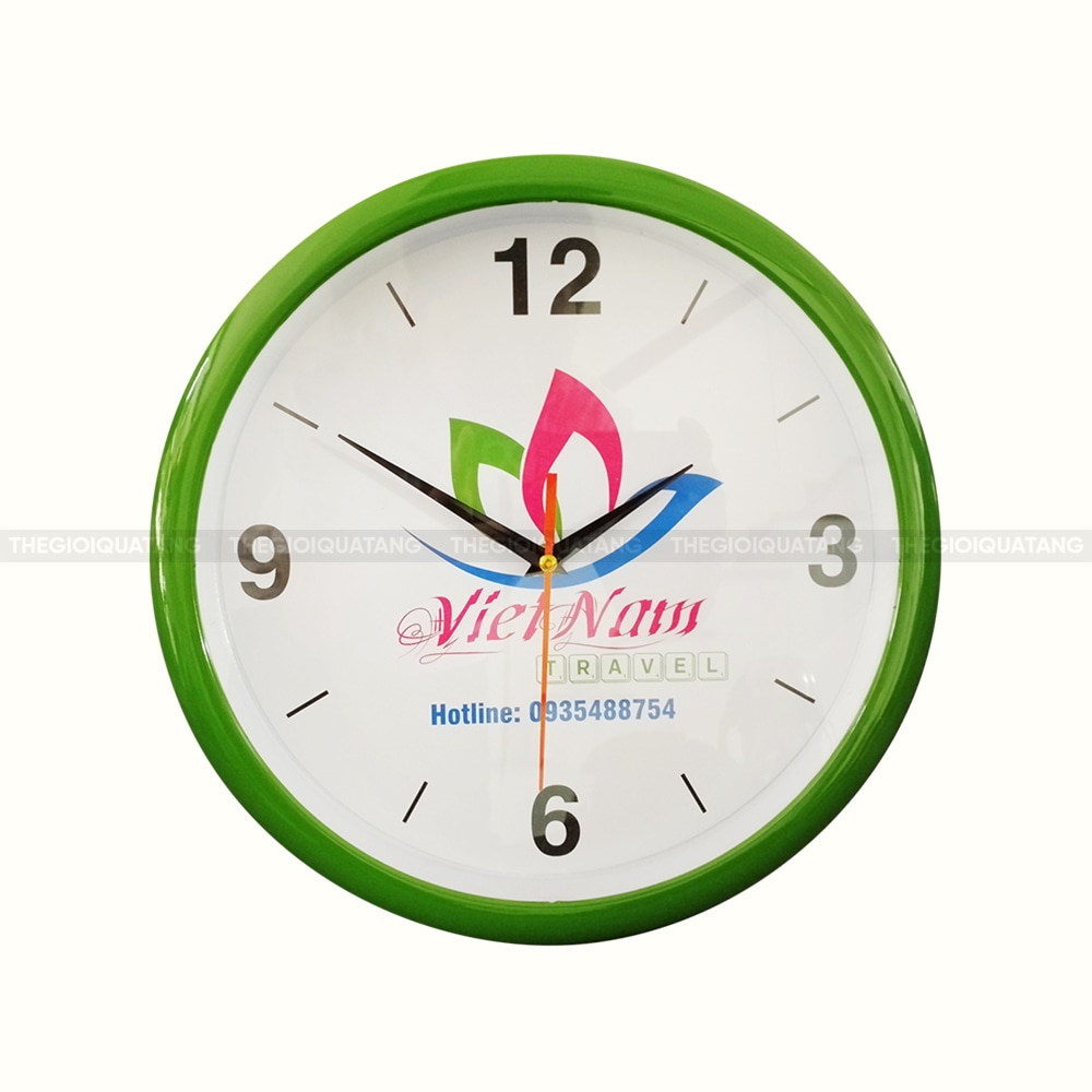 Đồng hồ in logo theo yêu cầu 1