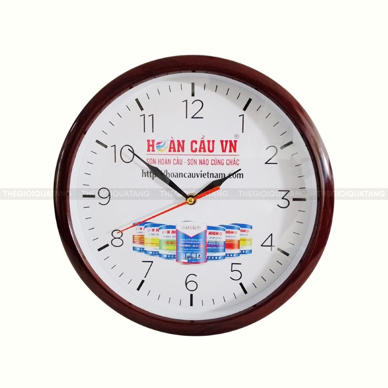đồng hồ quảng cáo tròn