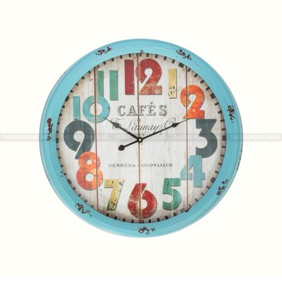 Đồng hồ treo tường in logo công ty tại TPHCM 1