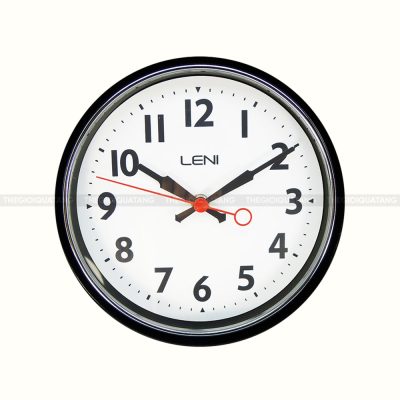 Đồng hồ treo tường in logo công ty thiết kế riêng 3