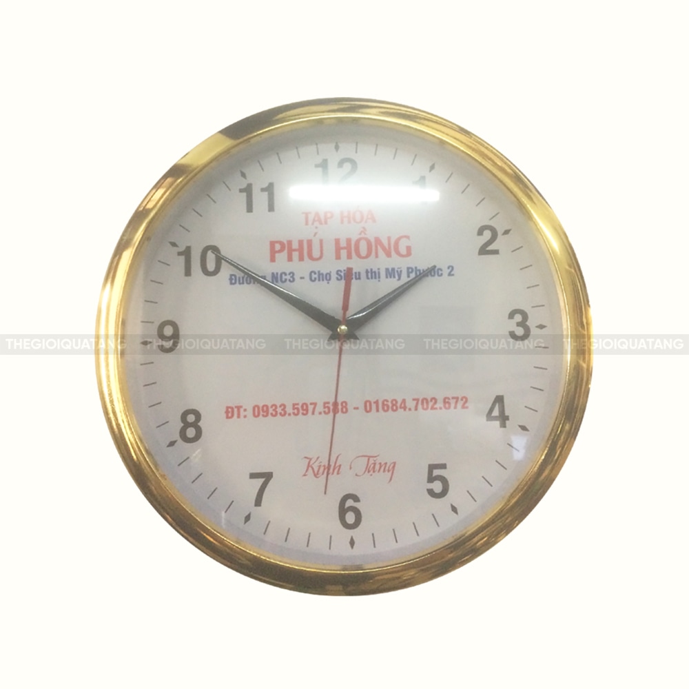 Đồng hồ treo tường quà tặng cho doanh nghiệp 1