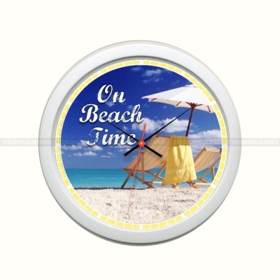 Đồng hồ treo tường quà tặng in logo theo yêu cầu 4