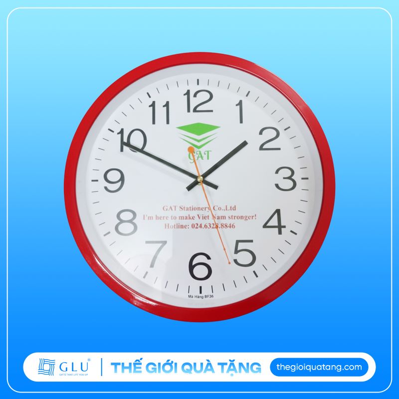 đồng hồ treo tường quà tặng