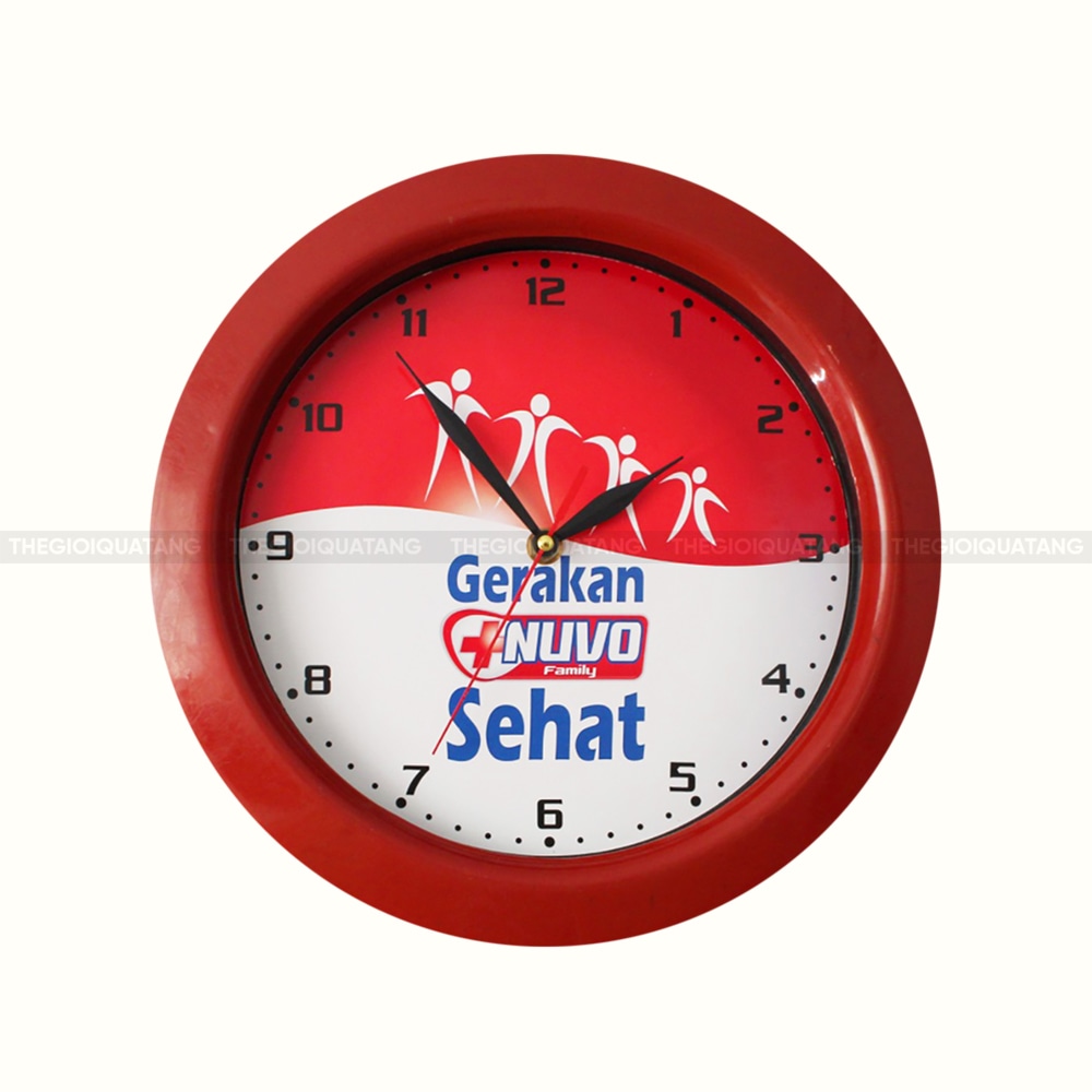 Đồng hồ treo tường quảng cáo quà tặng doanh nghiệp 2