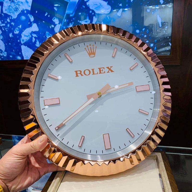Đồng hồ treo tường Rolex sang trọng, biểu tượng đẳng cấp thượng lưu