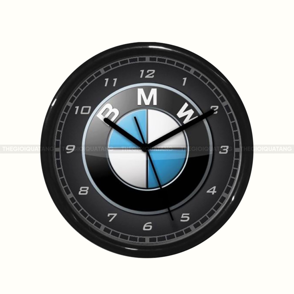 Đồng hồ treo tường tròn in logo theo yêu cầu 3