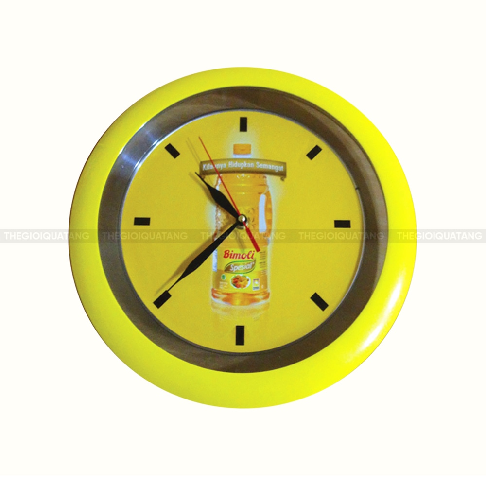 In logo đồng hồ treo tường theo yêu cầu 1