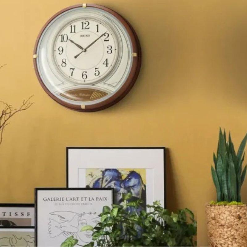 Kiểu thiết kế đồng hồ treo tường hài hòa phong cách nội thất