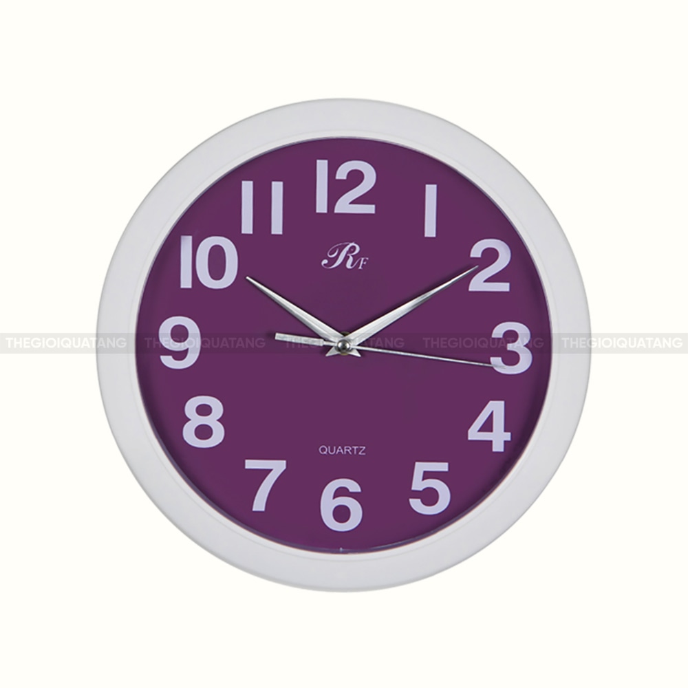 Làm đồng hồ treo tường quảng cáo theo yêu cầu 3