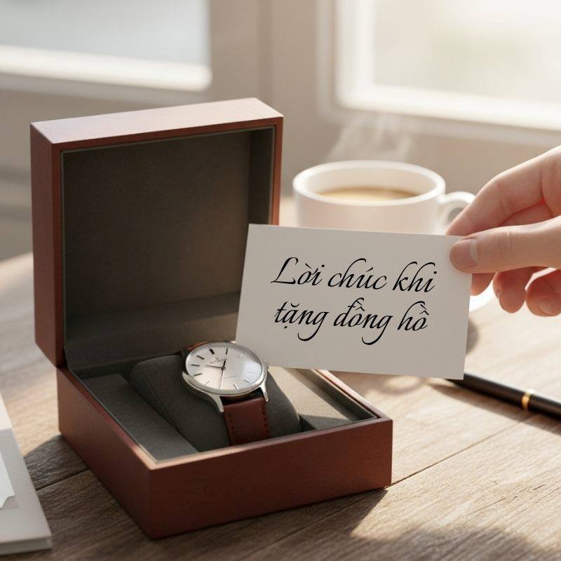 Lời chúc khi tặng đồng hồ