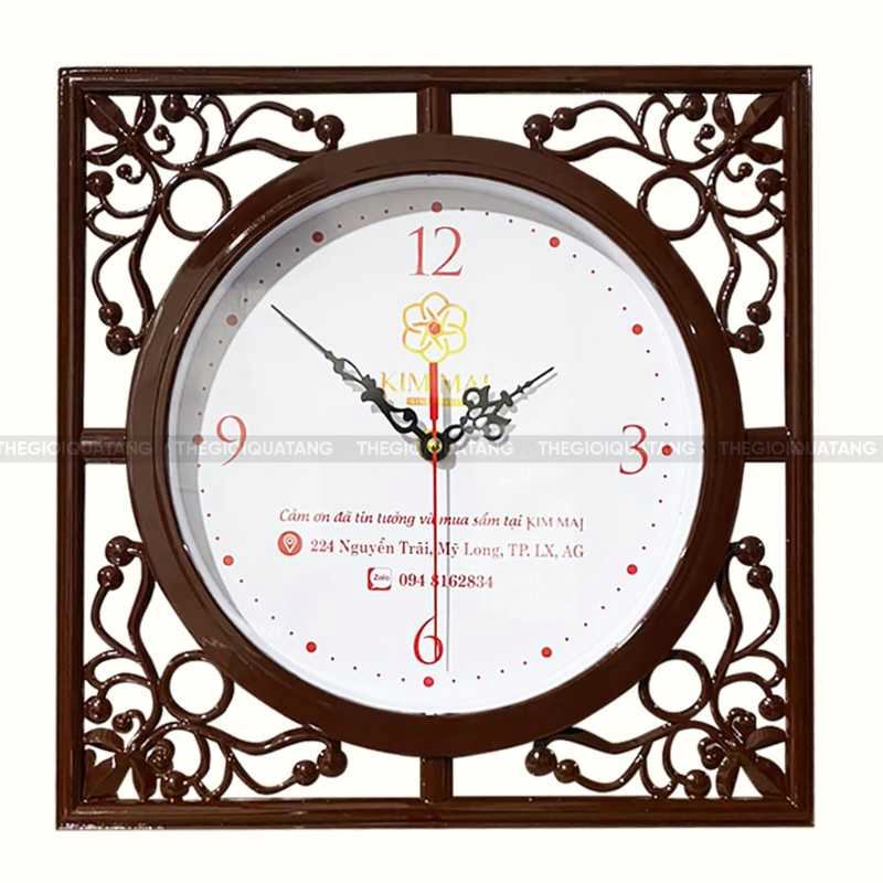 Mẫu đồng hồ gỗ sang trọng làm quà tân gia ý nghĩa