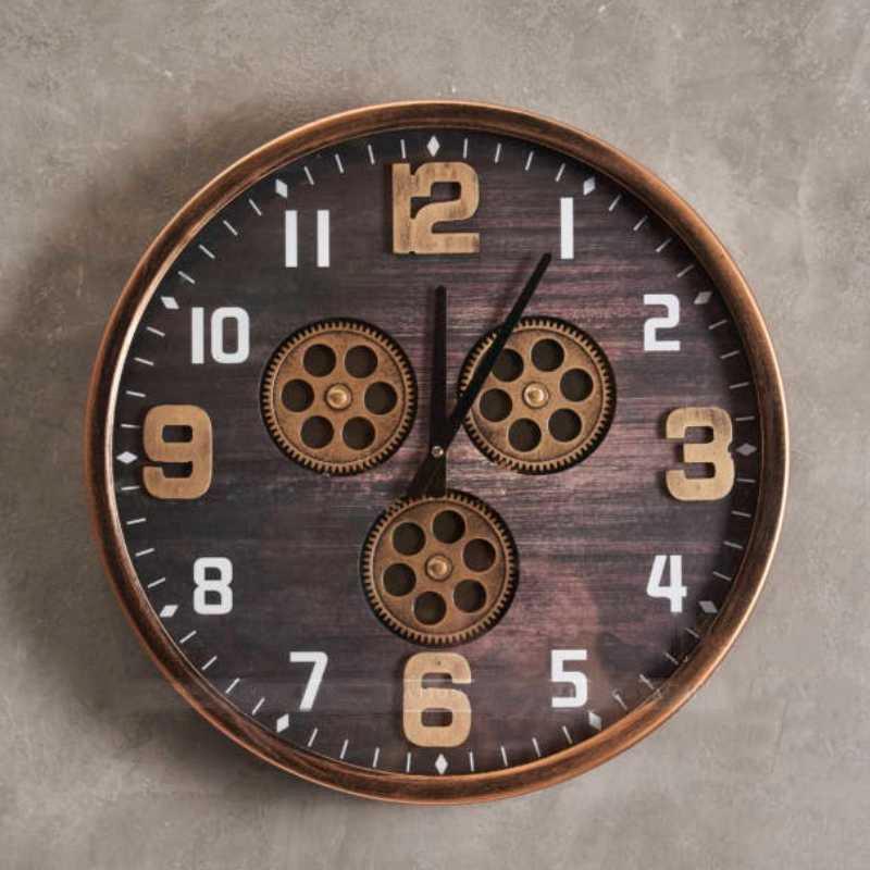 Mẫu đồng hồ treo tường làm quà tặng tân gia phong cách cổ điển