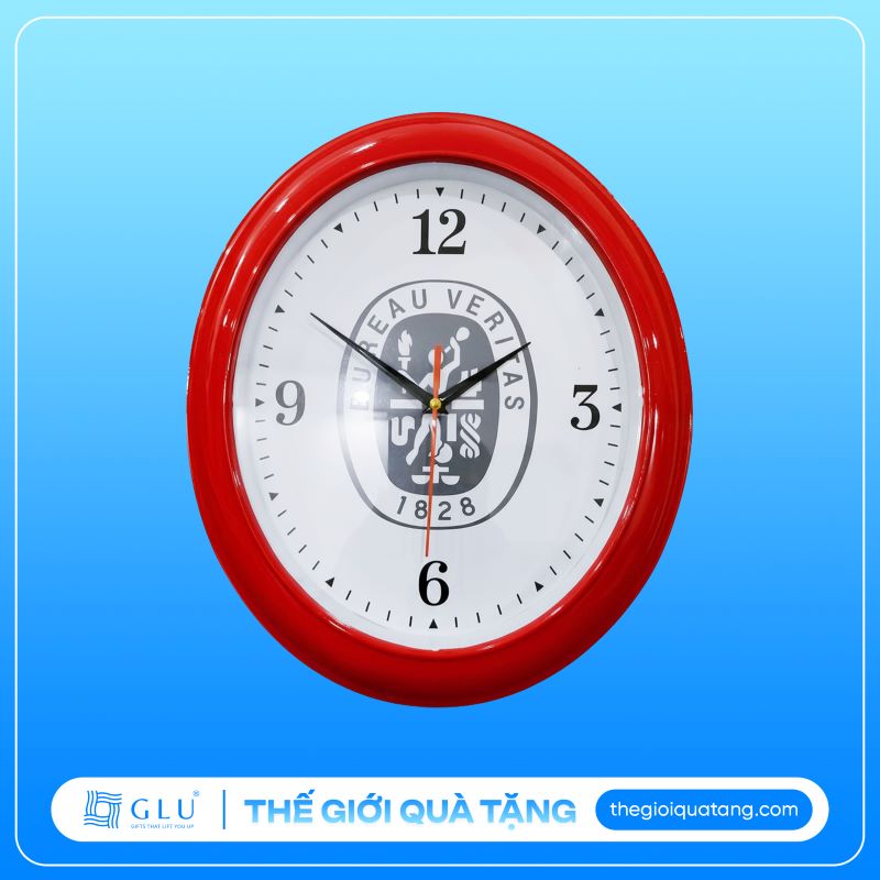 sản xuất đồng hồ treo tường hình ovan