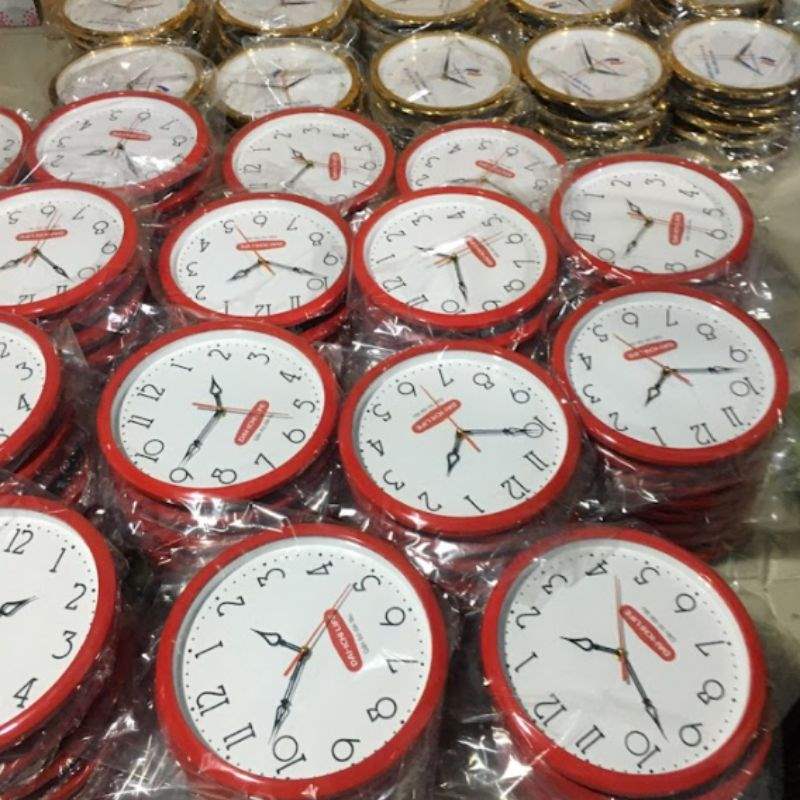 Sản xuất đồng hồ in logo trọn gói, thiết kế miễn phí.