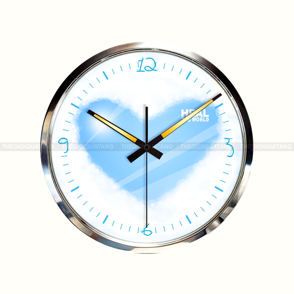 Sản xuất đồng hồ quảng cáo in logo 2