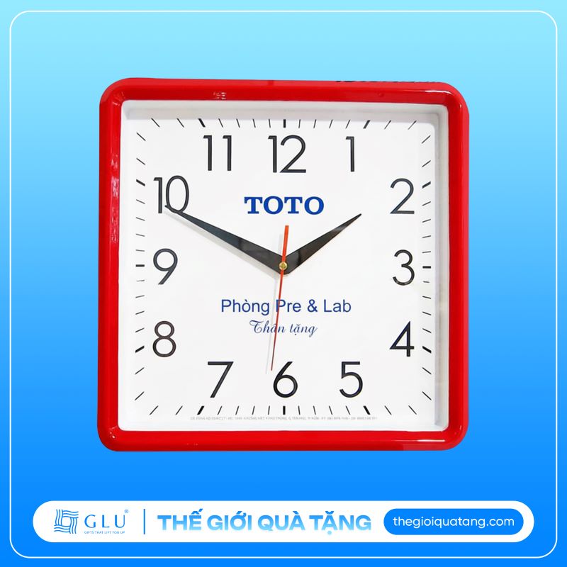 sản xuất đồng hồ treo tường vuông