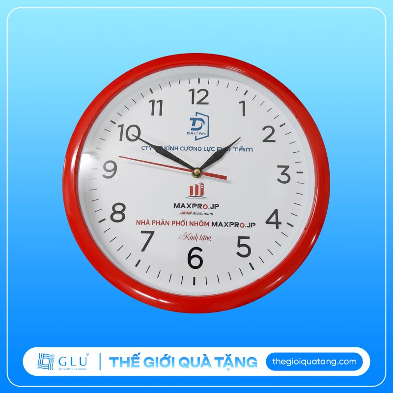 thế giới quà tặng sản xuất đồng hồ treo tường theo yêu cầu