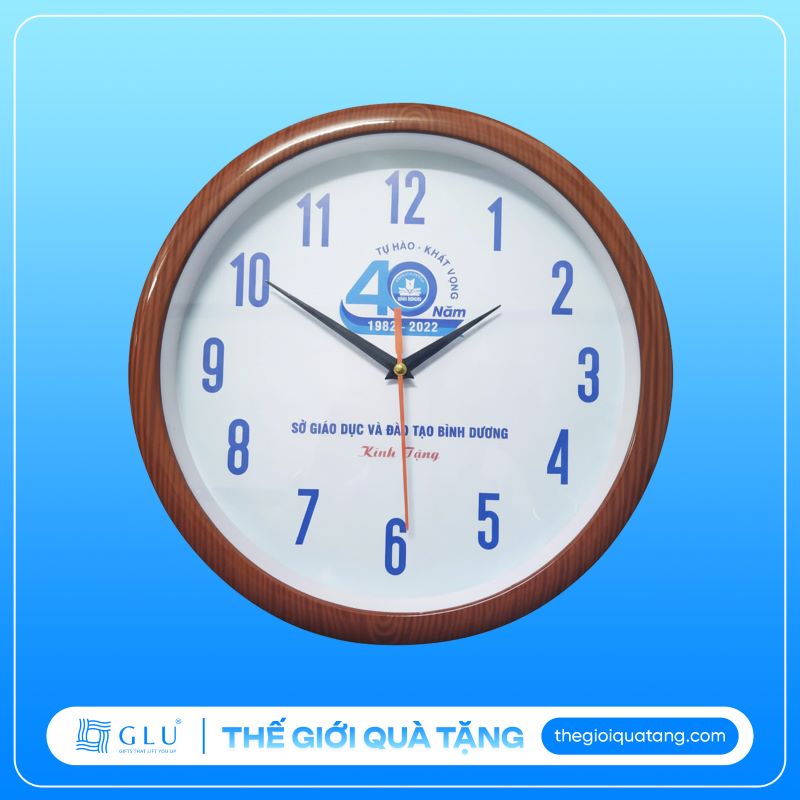 thiết kế đồng hồ treo tường đẹp