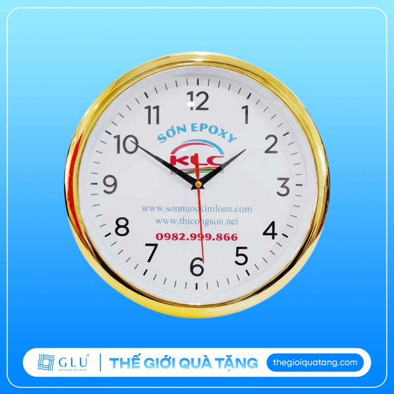 xưởng sản xuất đồng hồ treo tường quảng cáo giá rẻ tại tphcm