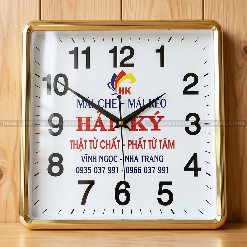 Bán sỉ đồng hồ treo tường vuông giá tốt 1