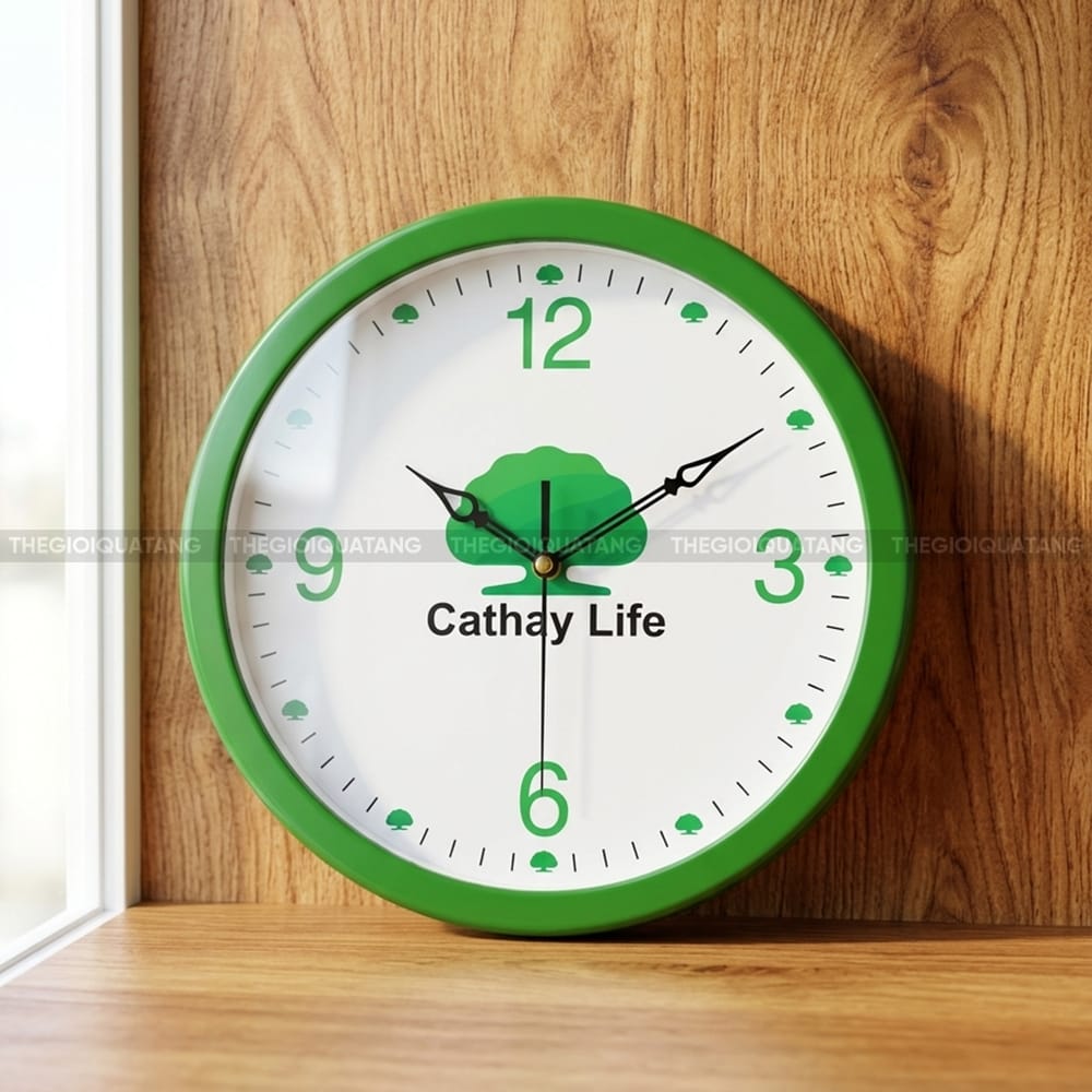 Đồng hồ in logo Cathay Life 6