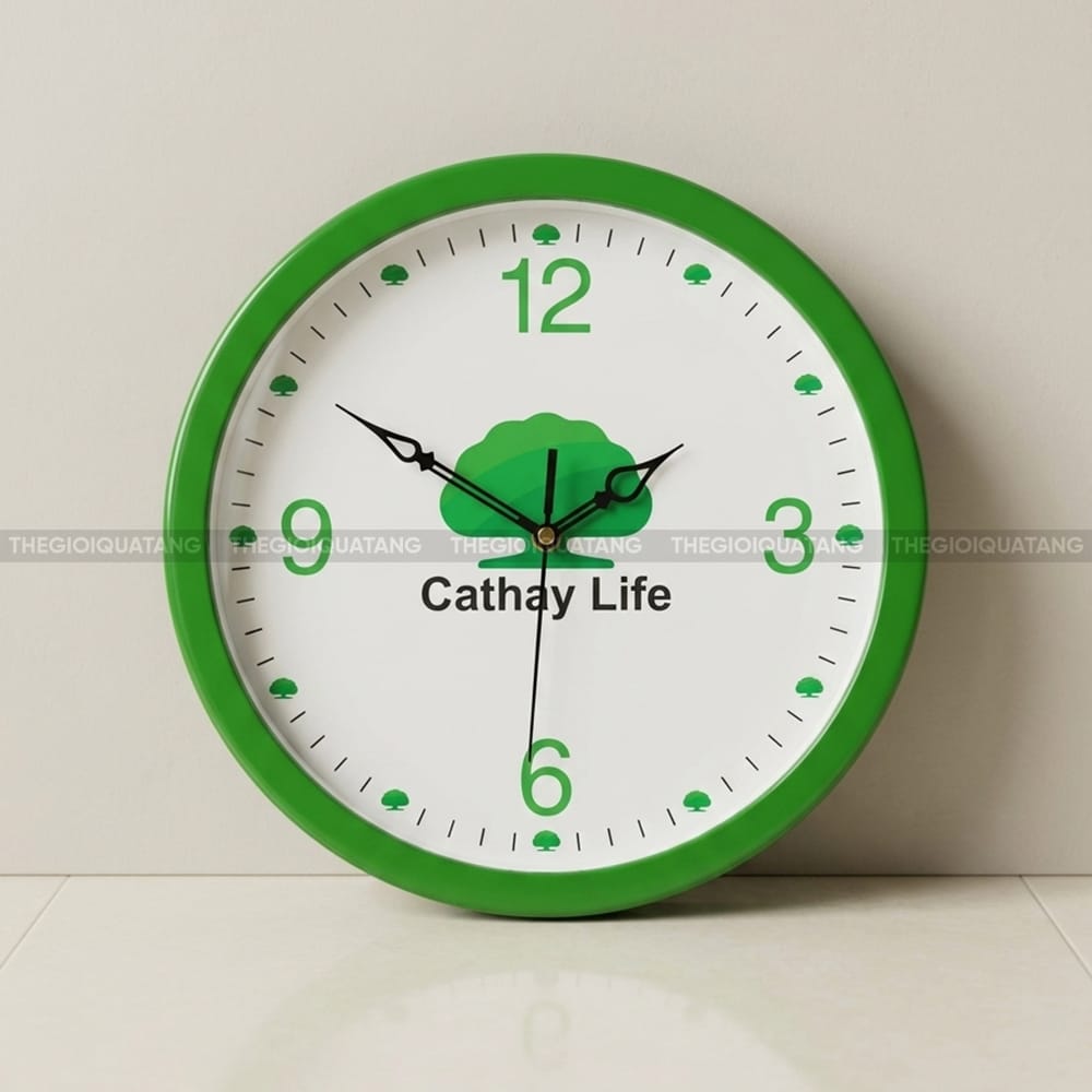Đồng hồ in logo Cathay Life 7