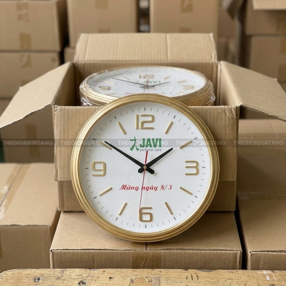 Đồng hồ in logo Javi 1