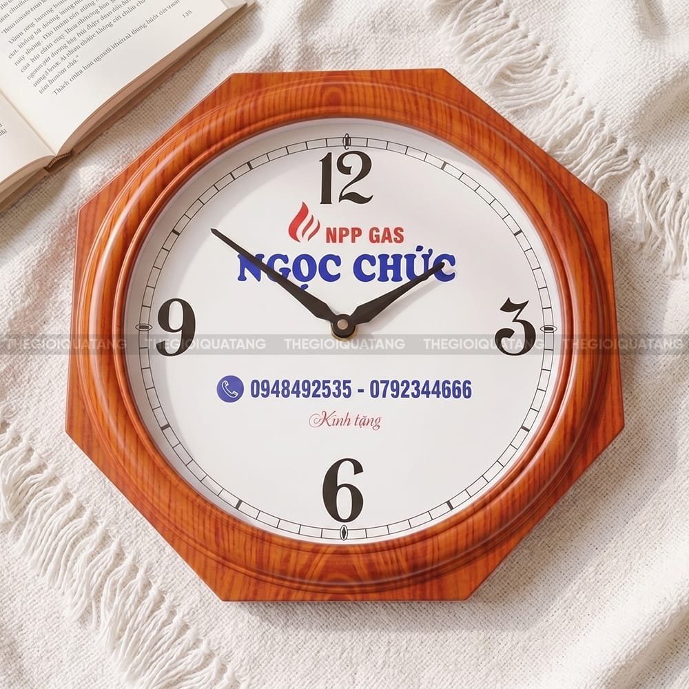 Đồng hồ quảng cáo giá rẻ Gas Ngọc Chức 1
