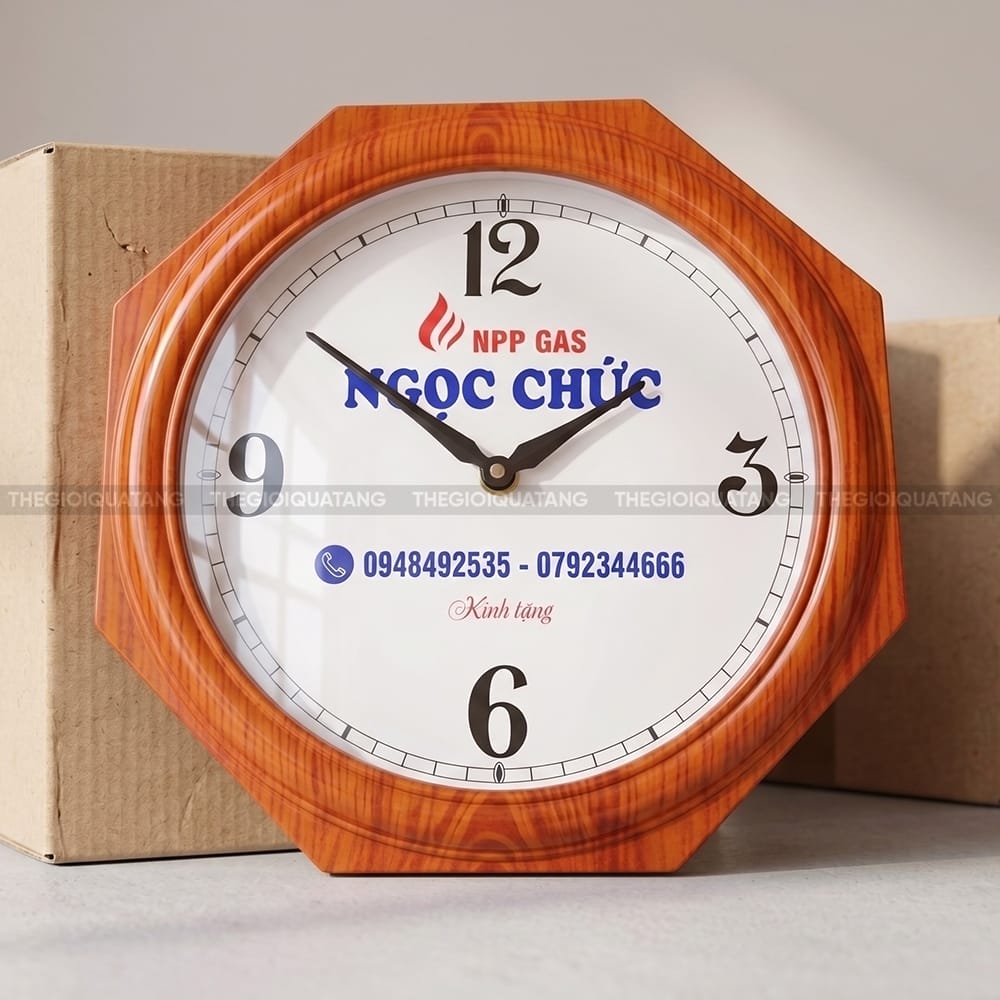 Đồng hồ quảng cáo giá rẻ Gas Ngọc Chức năng 5