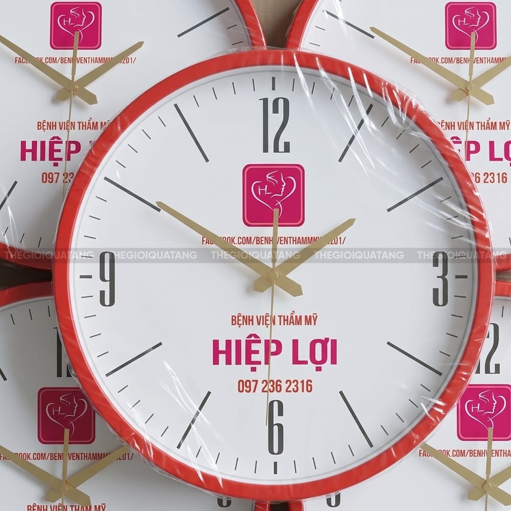 Đồng hồ quảng cáo giá rẻ Thẩm Mỹ Viện Hiệp Lợi 5