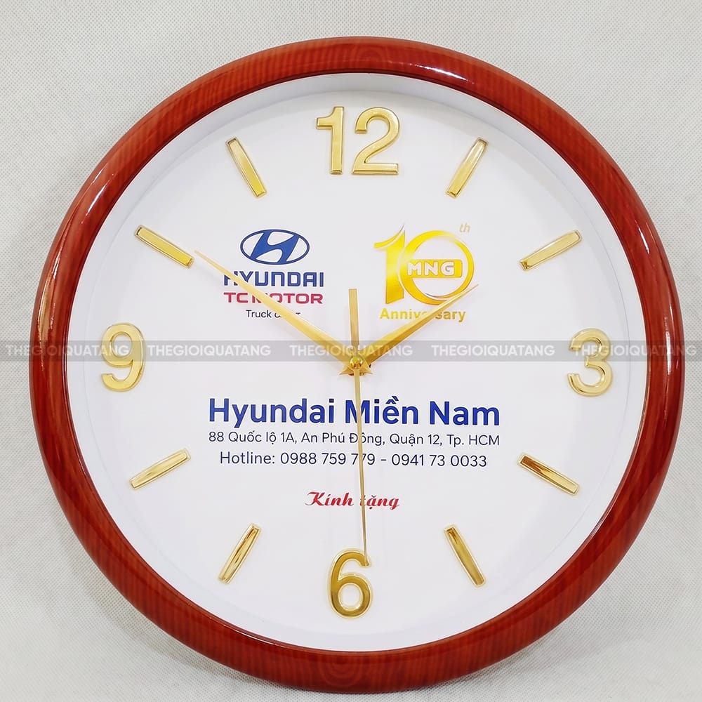 Đồng hồ treo tường giá rẻ Huyndai Miền Nam 6