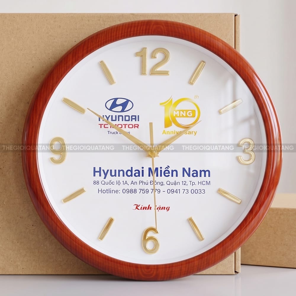 Đồng hồ treo tường giá rẻ Huyndai Miền Nam 7