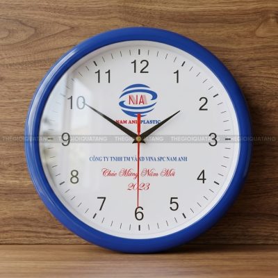 Đồng hồ treo tường giá rẻ Nam Anh Plastic 6