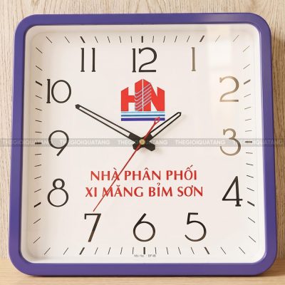 Đồng hồ treo tường giá rẻ Nhà Phân Phối Xi Măng Bỉm Sơn 1