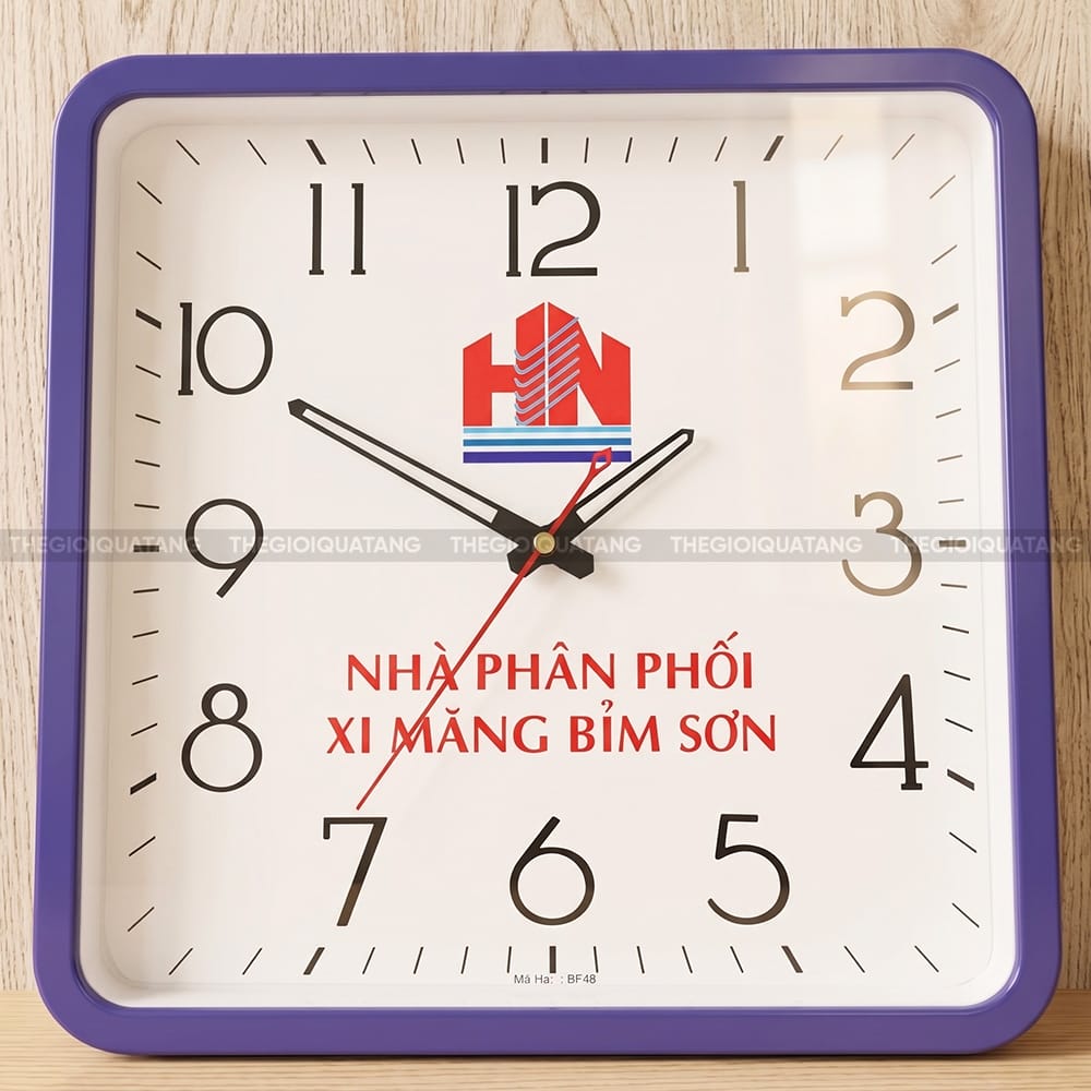 Đồng hồ treo tường giá rẻ Nhà Phân Phối Xi Măng Bỉm Sơn 1