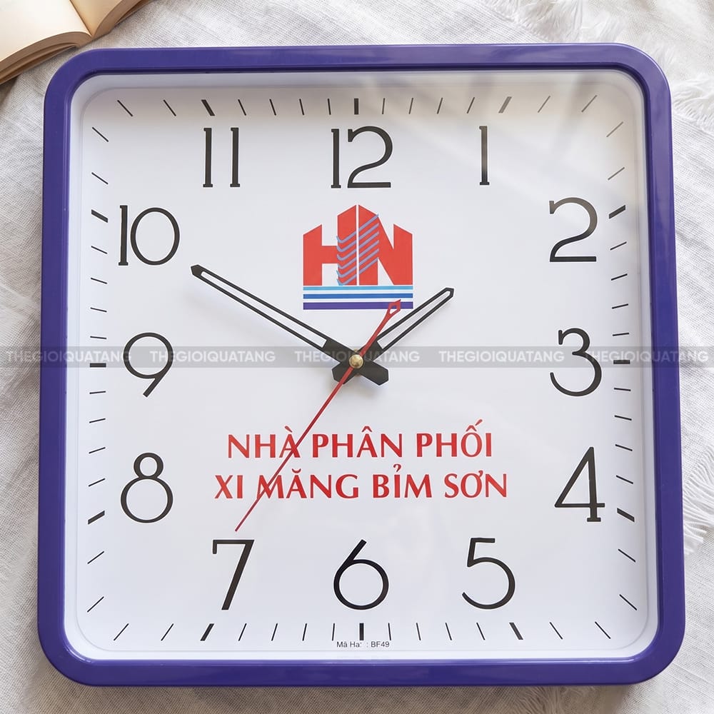 Đồng hồ treo tường giá rẻ Nhà Phân Phối Xi Măng Bỉm Sơn 2