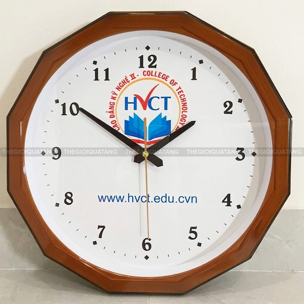Đồng hồ treo tường giá rẻ Trường Cao Đẳng Kỹ Nghệ II 5