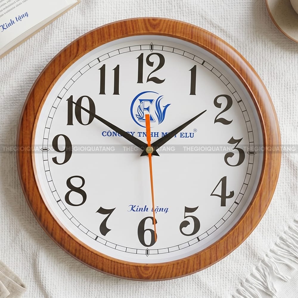Đồng Hồ Treo Tường Quà Tặng In Logo QT25034 -3