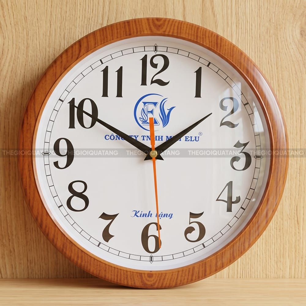 Đồng Hồ Treo Tường Quà Tặng In Logo QT25034 -6