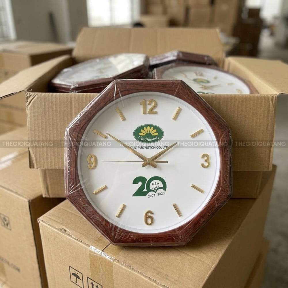 Đồng hồ treo tường quà tặng QT25051-2