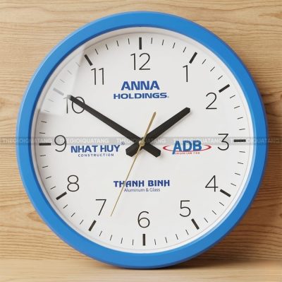 Đồng hồ treo tường trang trí văn phòng hiện đại 5