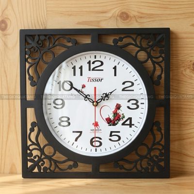 Đồng hồ treo tường vuông giá rẻ chất lượng 2